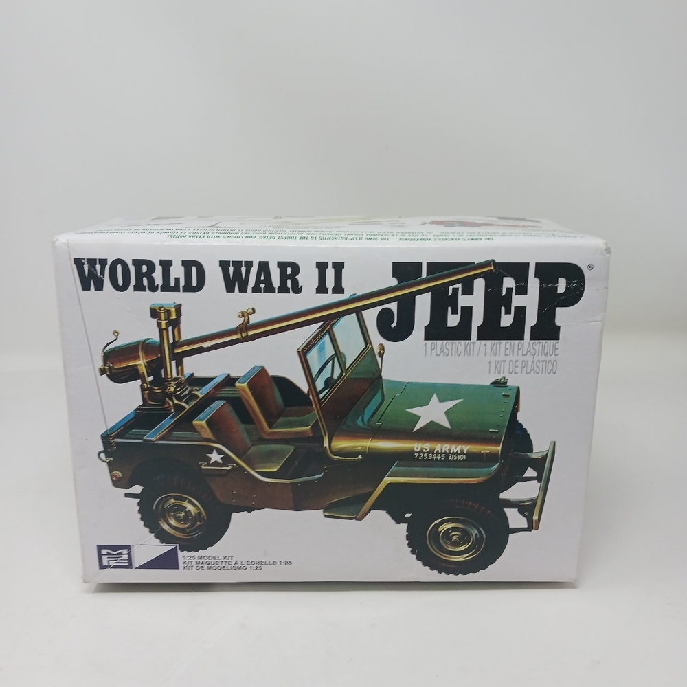 World War 2 Jeep Mpc model kit